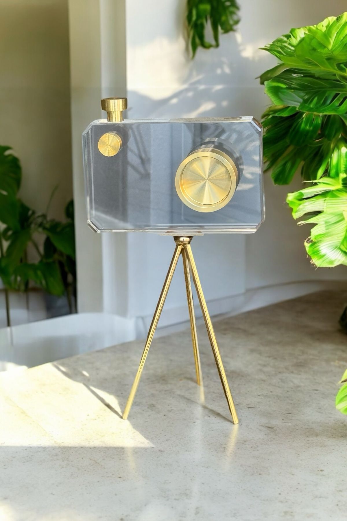 3 Ayak Kristal Fotoğraf Makinesi