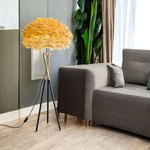 Dekoratif Tüylü Lambader Vizon