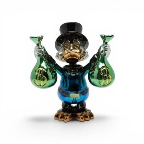 Billionaire Duck Premium Obje – Mavi