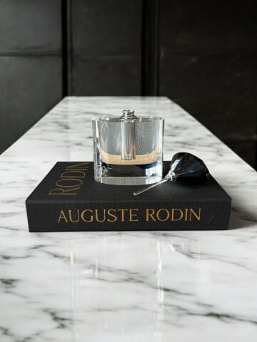 Kristal Cam Koku Şişesi Şeffaf