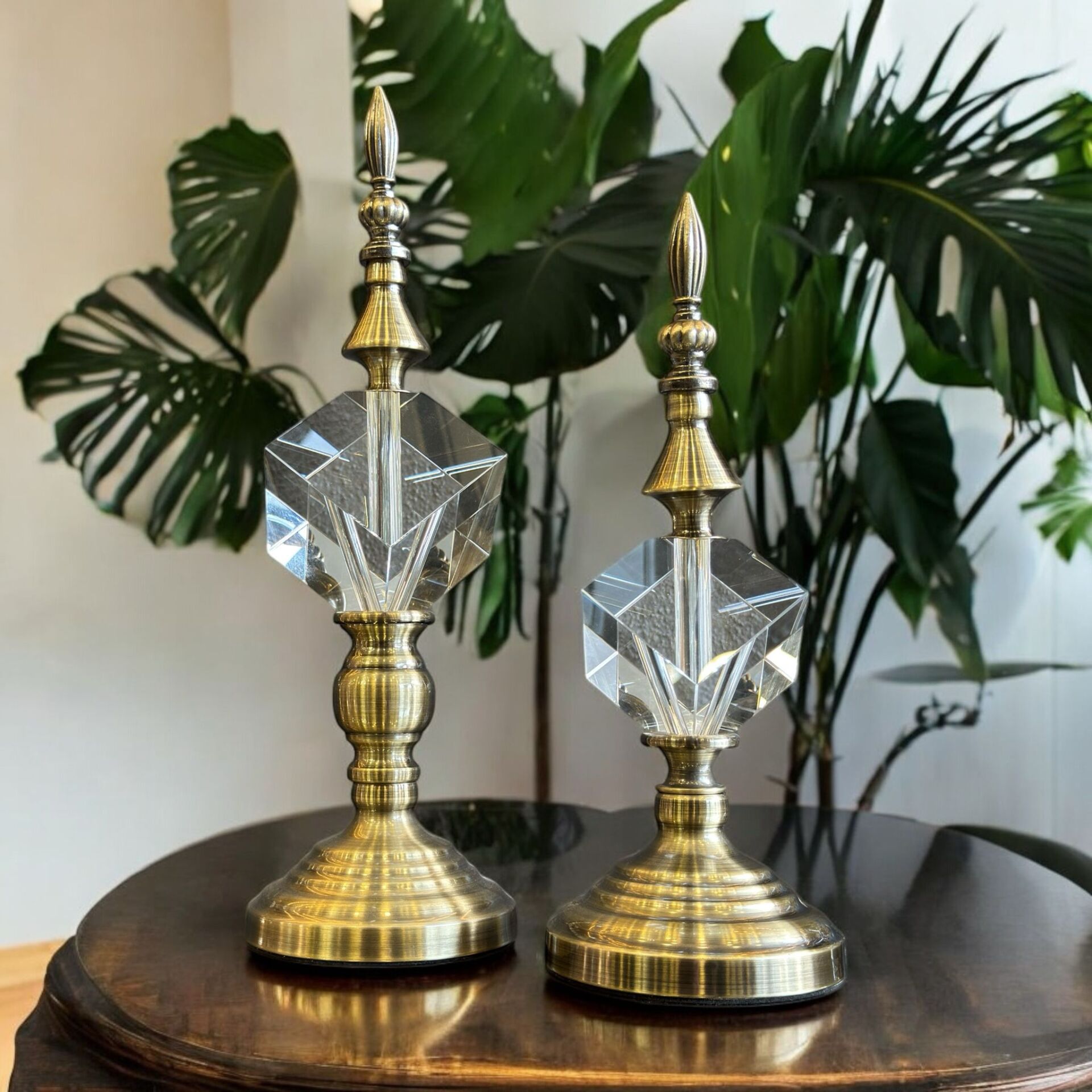 Dekoratif 2'li Küp Küre