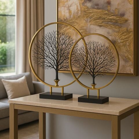 2'li Dekoratif Halka Mercan Büyük