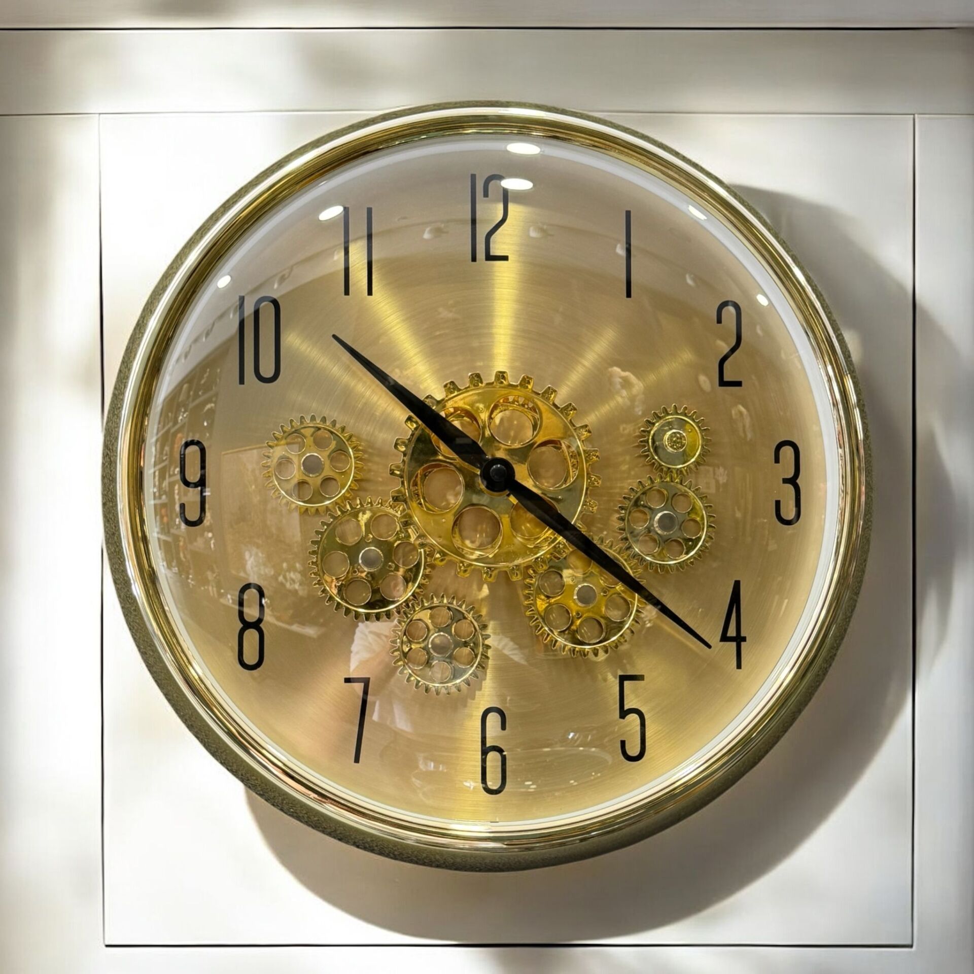 Çarklı Saat Gold 35cm