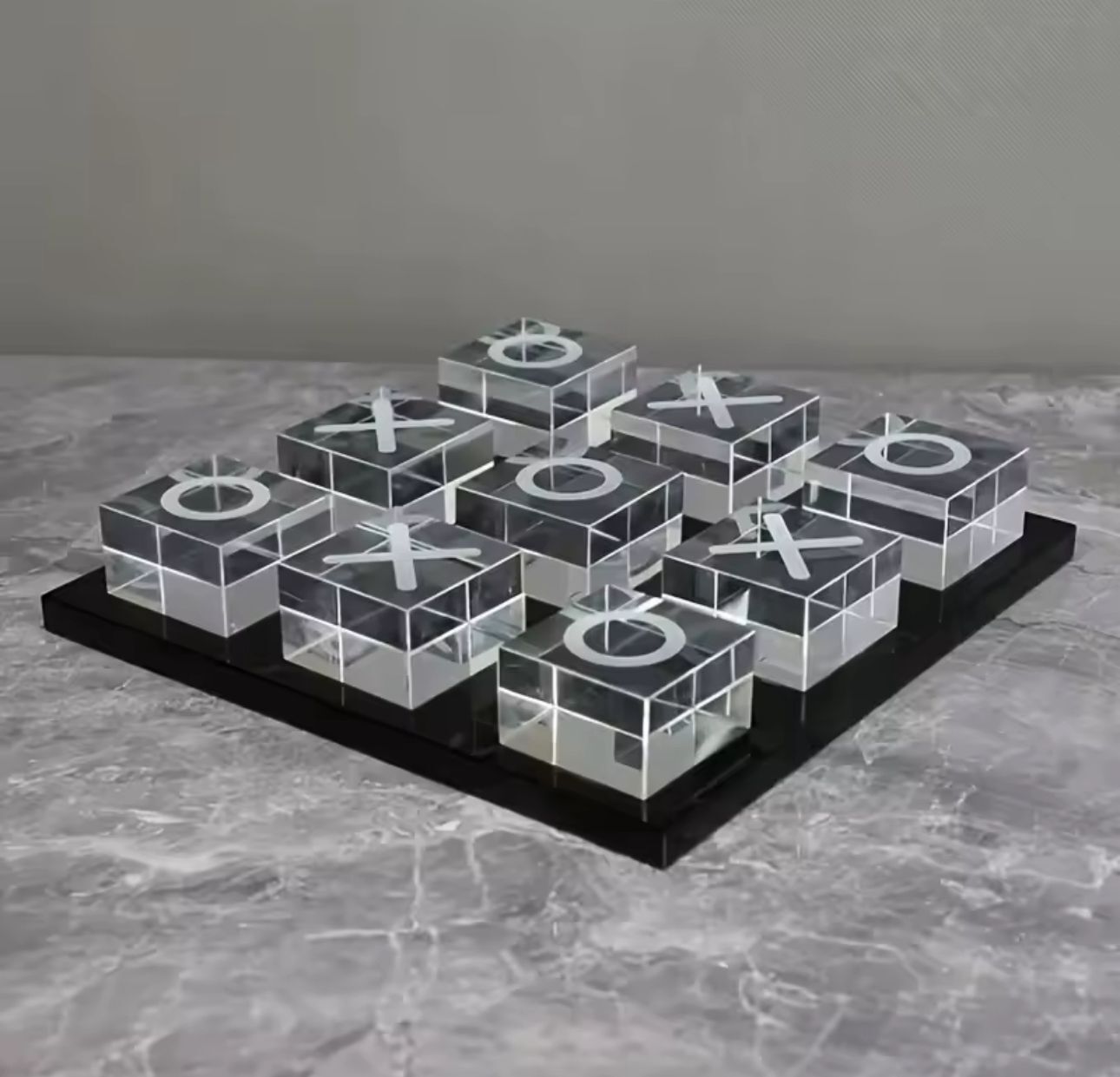 Dekoratif Kristal Cam XOX Premium Set