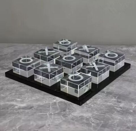 Dekoratif Kristal Cam XOX Premium Set