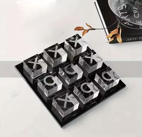 Dekoratif Kristal Cam XOX Premium Set