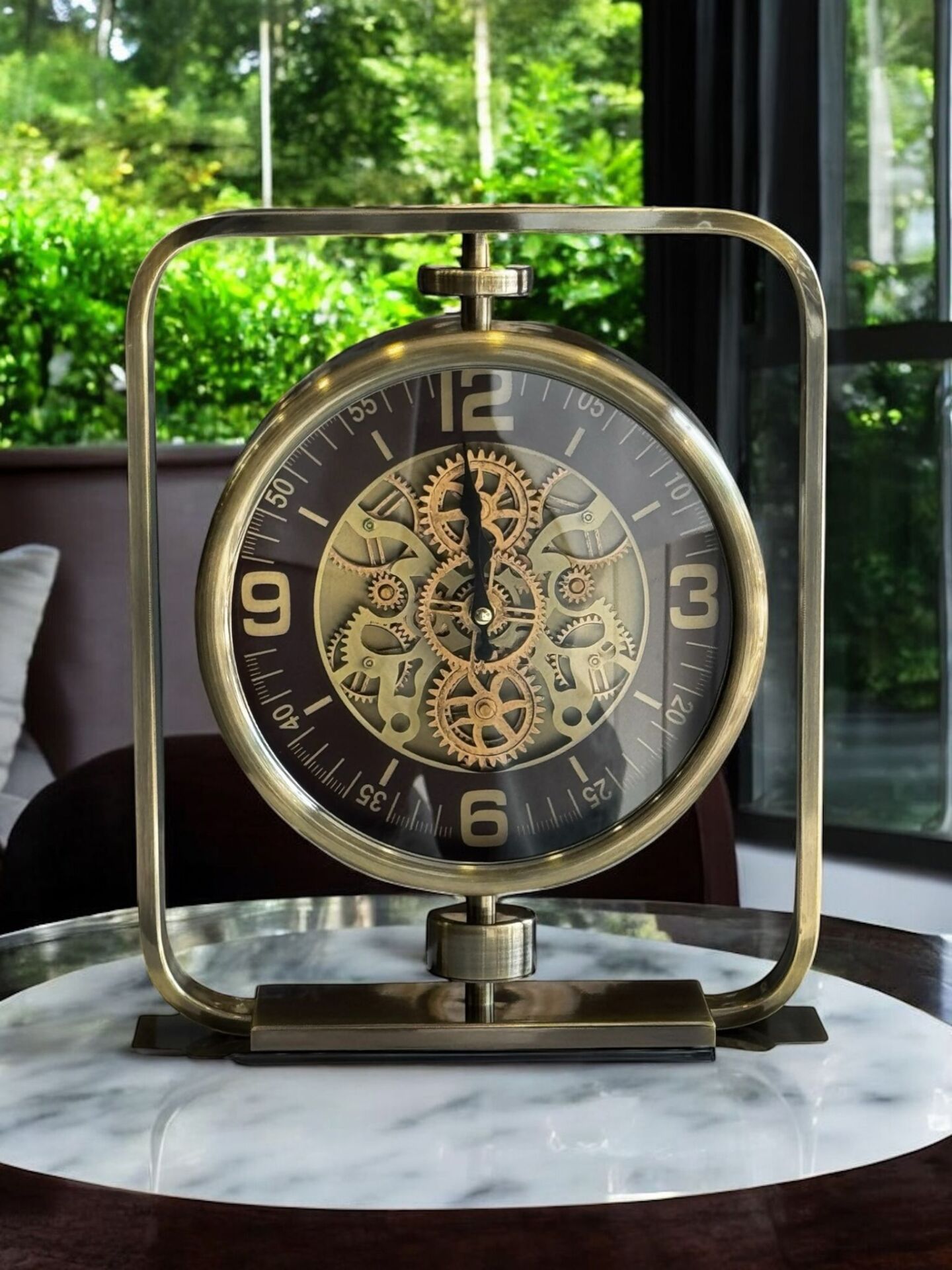 Çarklı Masa Saati – Eskitme