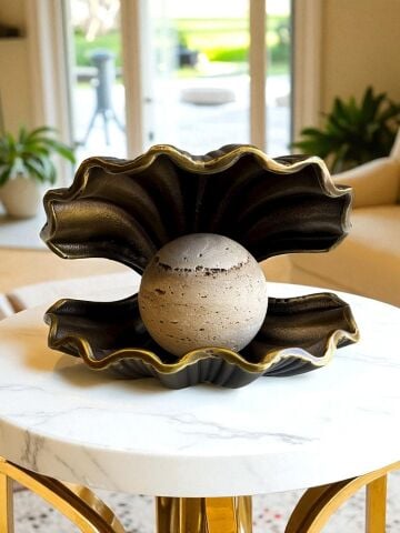 Dekoratif Döküm İstiridye – Eskitme