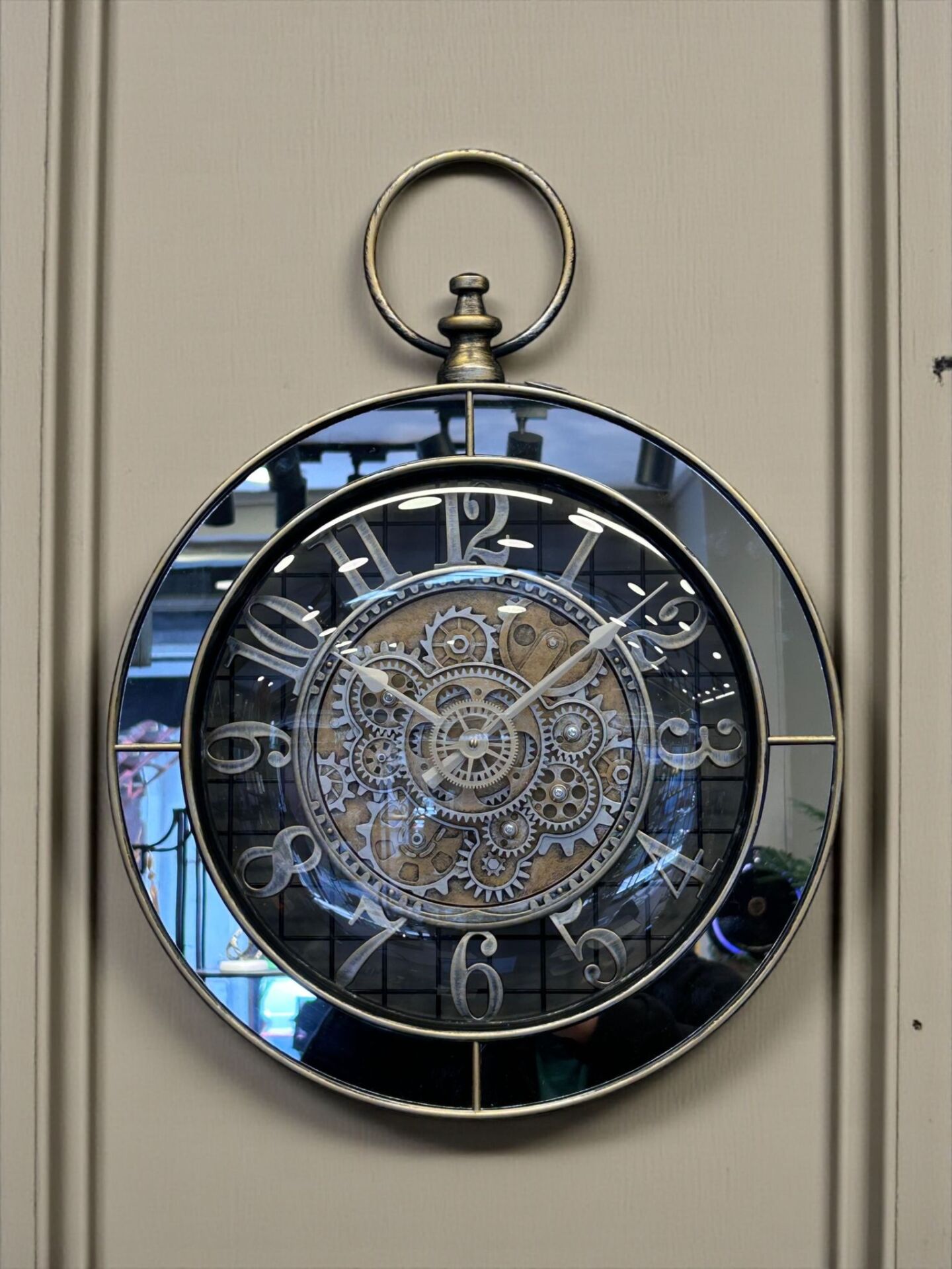 Duvar Saati Kulplu Model - Eskitme