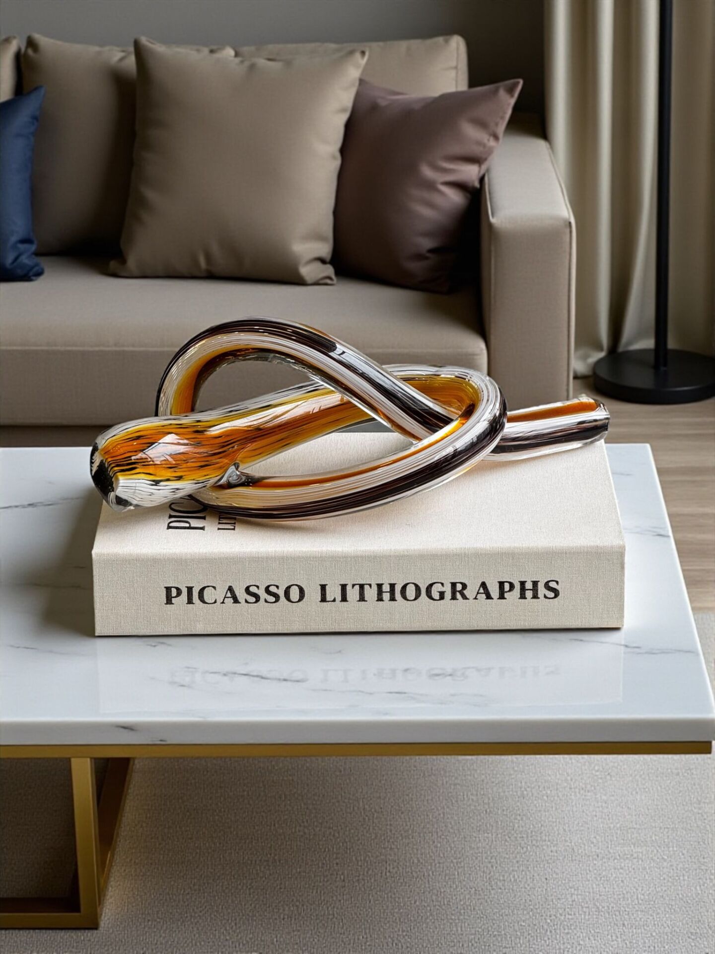 Cam Düğüm Mix – Siyah & Amber