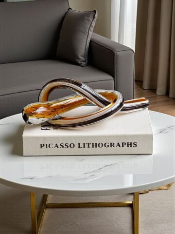 Cam Düğüm Mix – Siyah & Amber