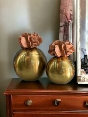 Dekoratif 2'li Mercan Top Kutu & Obje Eskitme