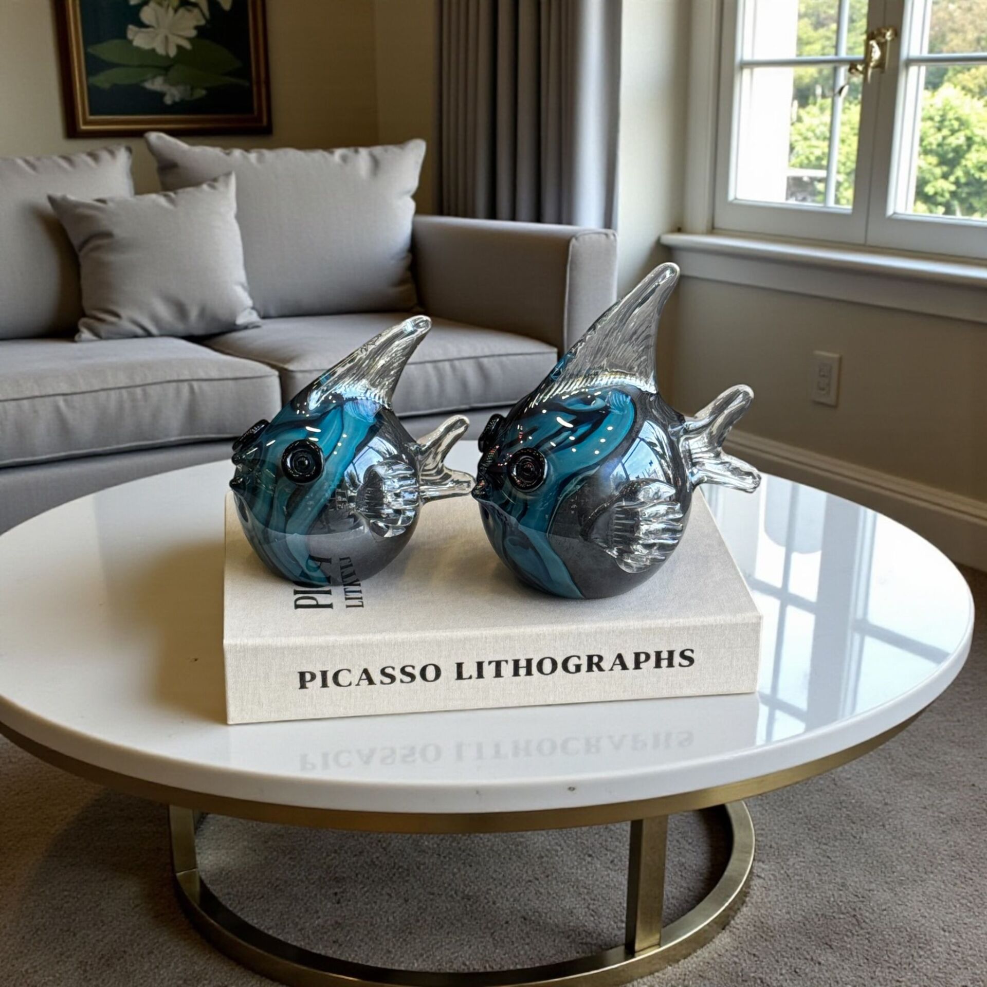 Blimp Cam Balon Balığı – Mavi / Gri 2'li Set