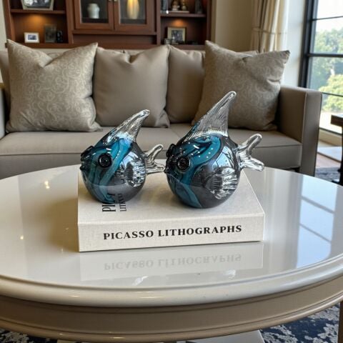 Blimp Cam Balon Balığı – Mavi / Gri 2'li Set