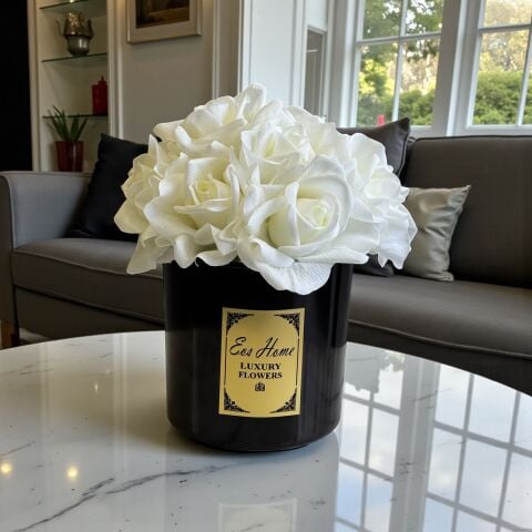 Premium Islak Kokulu Gül 10'lu – Siyah / Beyaz