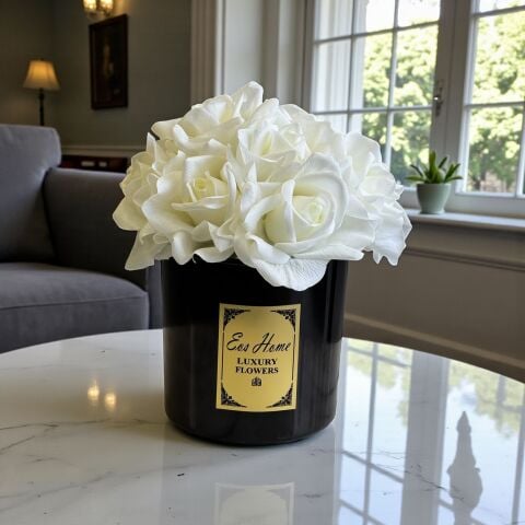 Premium Islak Kokulu Gül 10'lu – Siyah / Beyaz