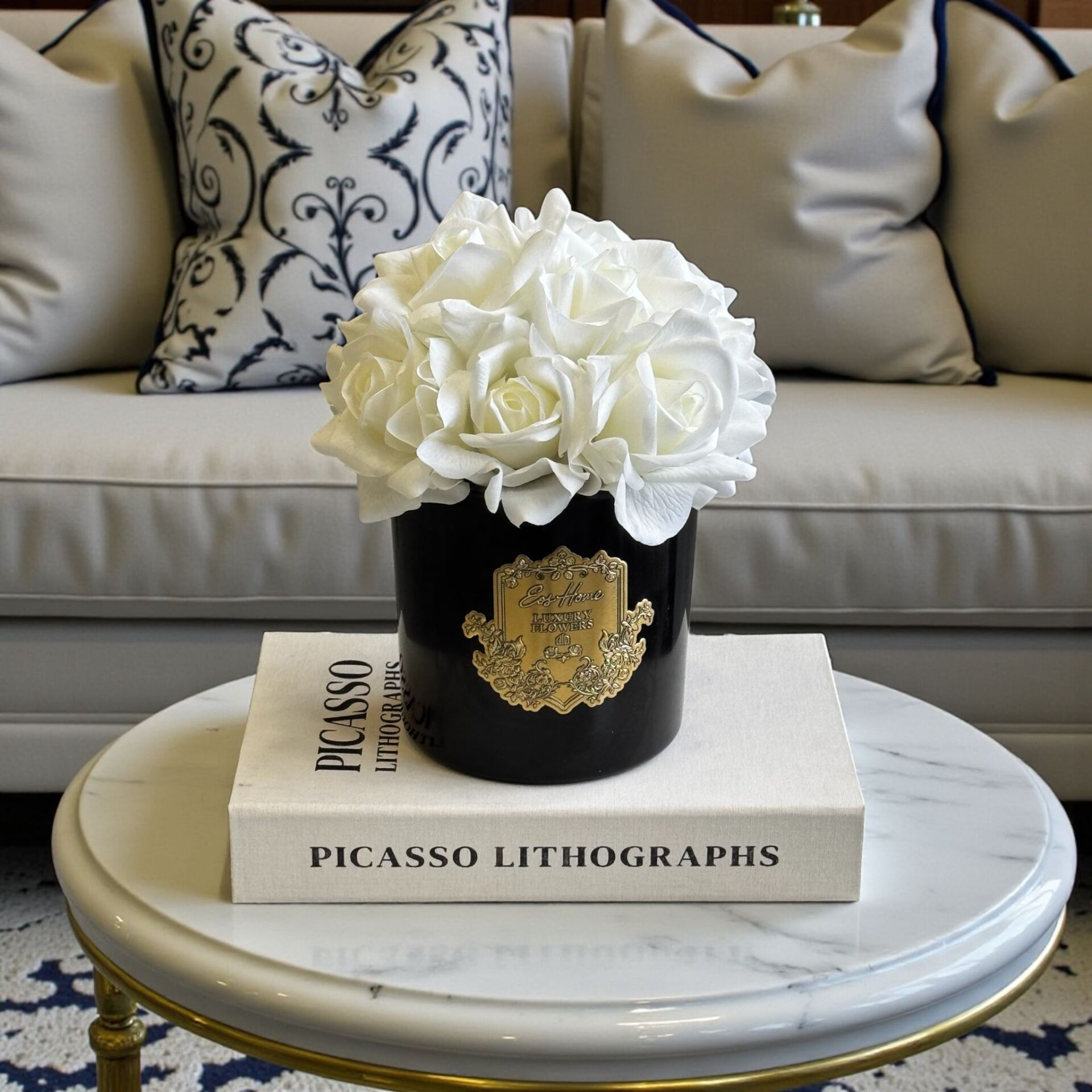 Premium Islak Kokulu Gül 10'lu – Siyah / Beyaz