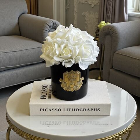 Premium Islak Kokulu Gül 10'lu – Siyah / Beyaz