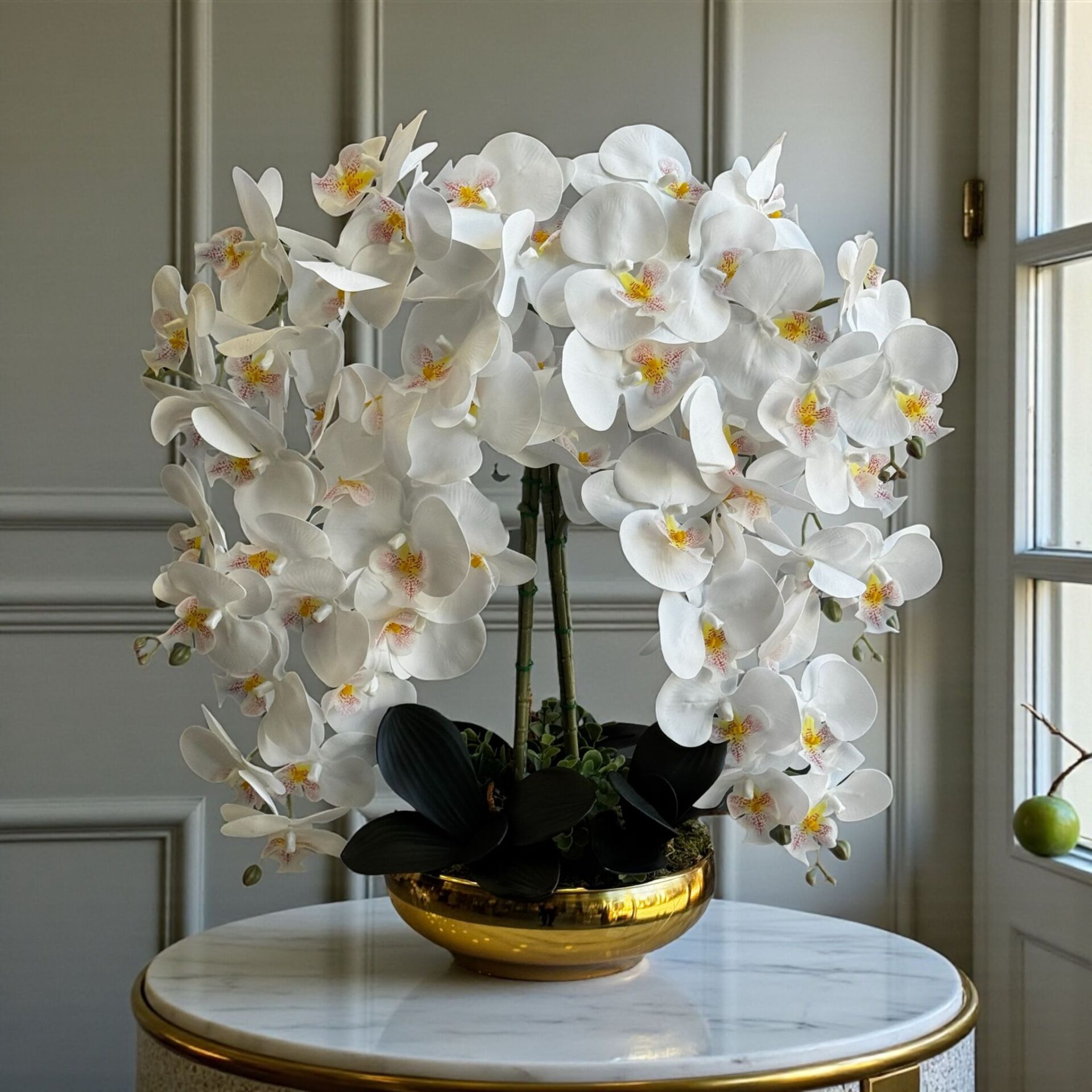 Ufo Saksı 6 Dal Orkide Aranjmanı