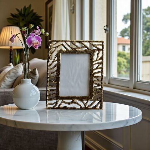 Dekoratif Döküm Çerçeve – Gold