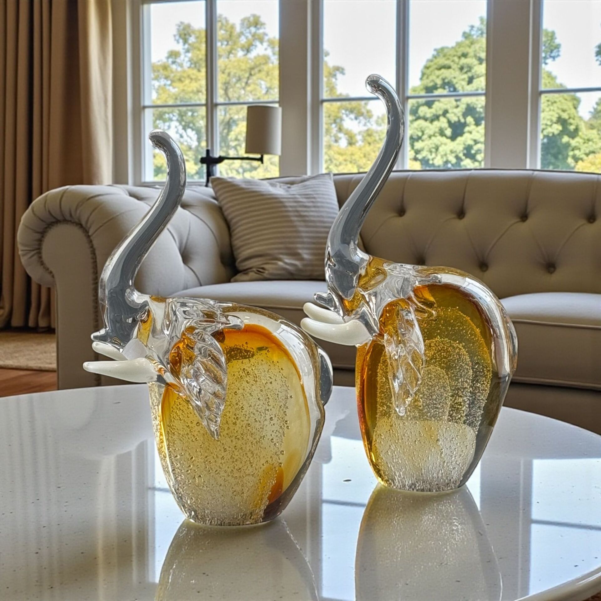 2'li Premium Glor Cam Fil Aksesuar – Amber