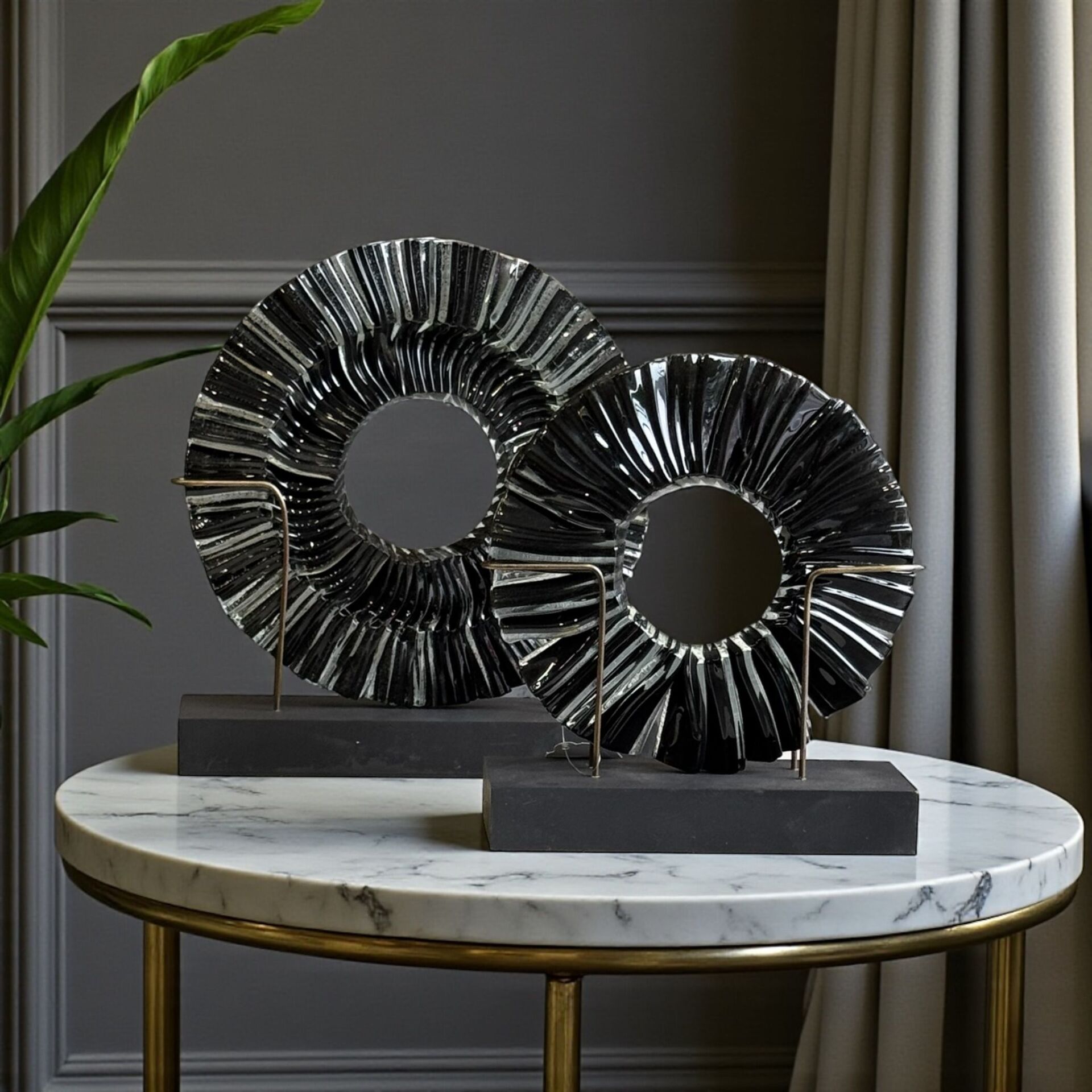 2'li Cam Disk Füzyon – Siyah