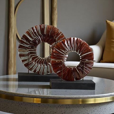 2'li Cam Disk Füzyon – Kahverengi