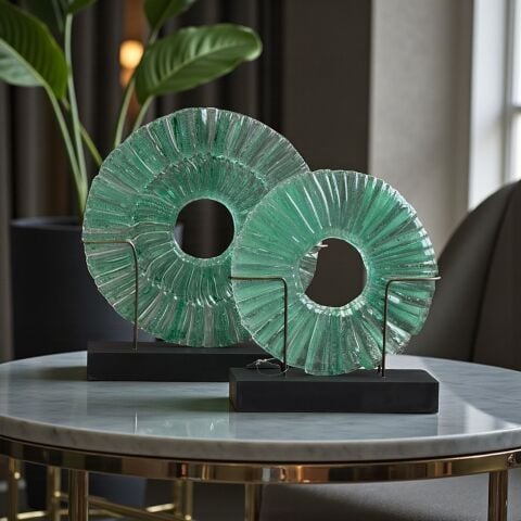 2'li Cam Disk Füzyon – Açık Yeşil