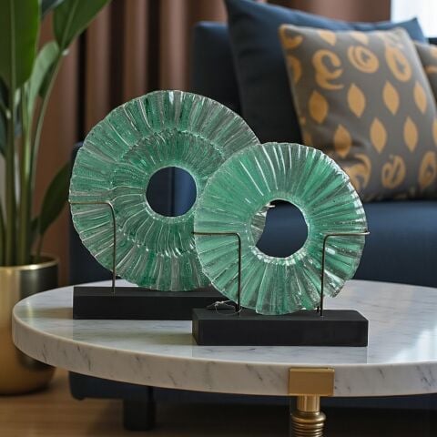 2'li Cam Disk Füzyon – Açık Yeşil