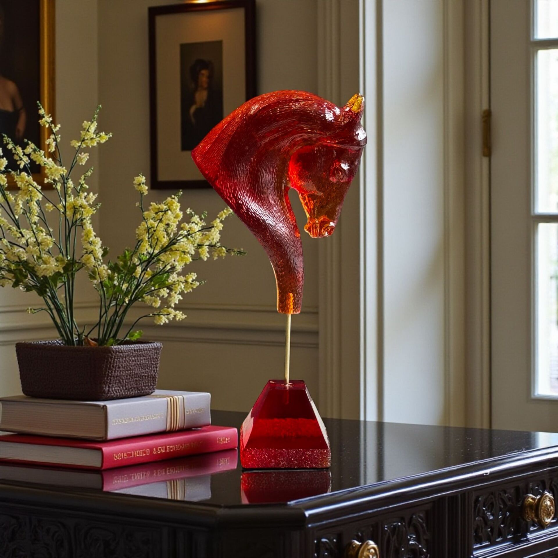 Reçine At Dekor Obje – Amber