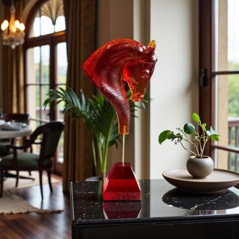 Reçine At Dekor Obje – Amber