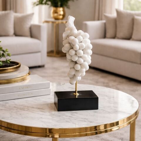 Dekoratif Mermer Üzüm Obje