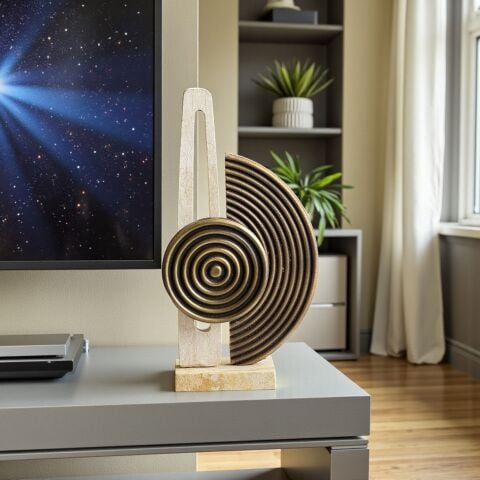 Traverten Afel Dekor Obje