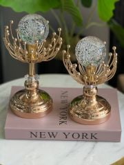 2'li Diken Metal Cam Küre