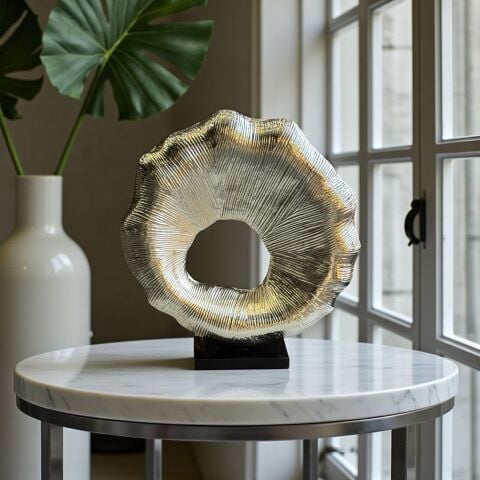 Güneş Dekor Obje – Gümüş