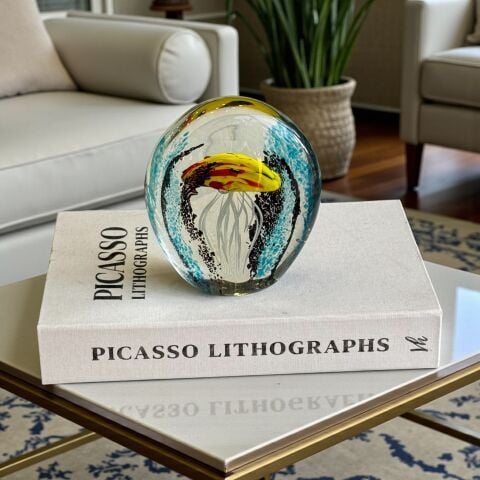 Cam Deniz Anası Dekor Obje – 14 cm