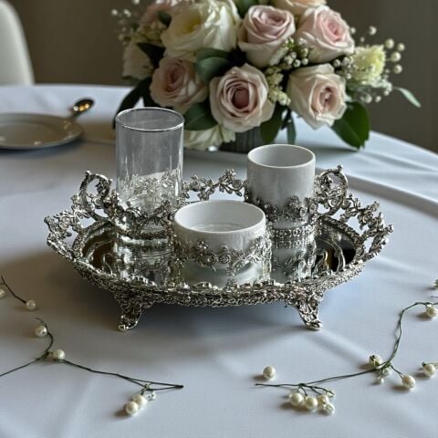 Pirinç Damat Tepsisi – Gümüş