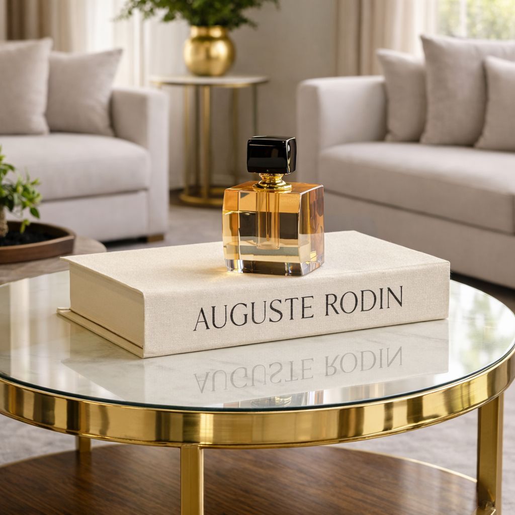 Kristal Dekoratif Parfüm Şişesi – Bal