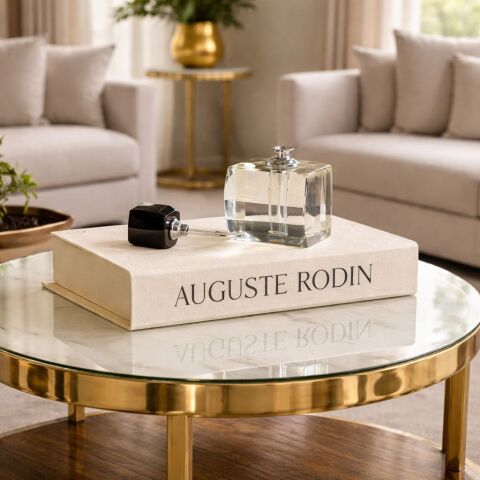 Kristal Dekoratif Parfüm Şişesi – Şeffaf