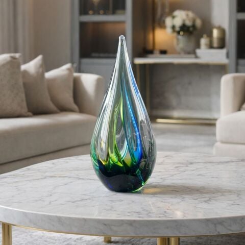 Saphire Cam Dekoratif Obje