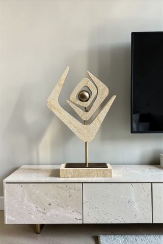 Traverten Vizyon Dekoratif Obje