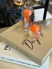 Kumaş Kaplı 2'li Set Dekoratif Kitap Kutusu