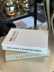 Kumaş Kaplı 2'li Set Dekoratif Kitap Kutusu