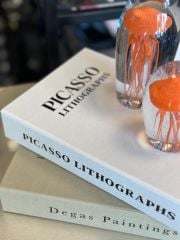 Kumaş Kaplı 2'li Set Dekoratif Kitap Kutusu