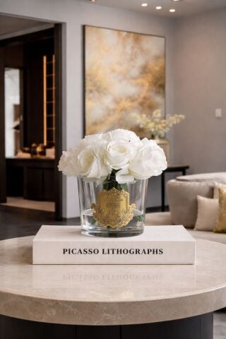 Premium Islak Kokulu Şakayık 10'lu – Şeffaf / Beyaz