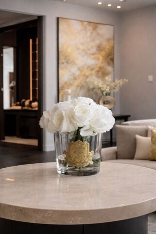 Premium Islak Kokulu Şakayık 10'lu – Şeffaf / Beyaz