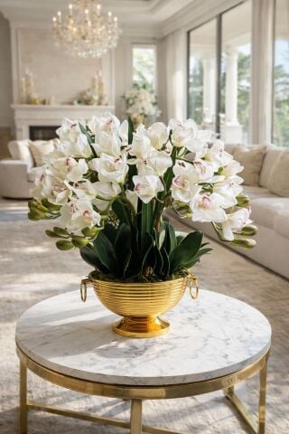 Vionna Saksı Singapur Orkide Aranjmanı – 6 Dallı