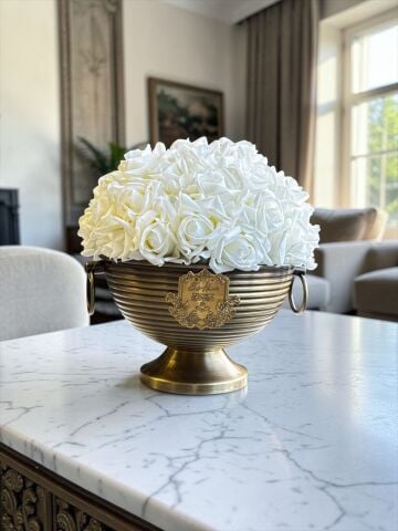 Vionna Vazo Islak Gül Aranjmanı – 35’li / Eskitme