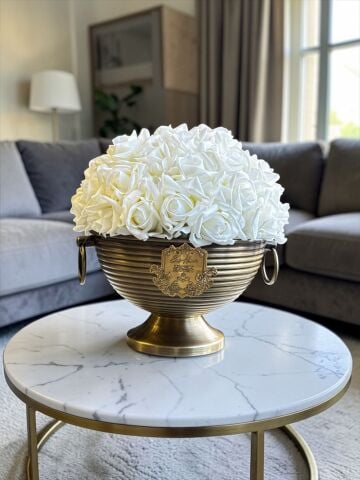 Vionna Vazo Islak Gül Aranjmanı – 35’li / Eskitme