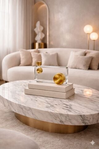 Kristal Fotoğraf Makinesi Dekor Obje – Büyük